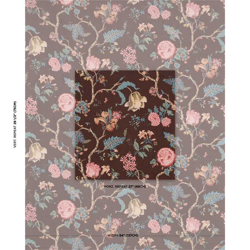 Josephine Fabric, Cinnabar