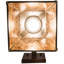 Plafonnier encastré 1 lumière à intensité variable en bronze Silvia
