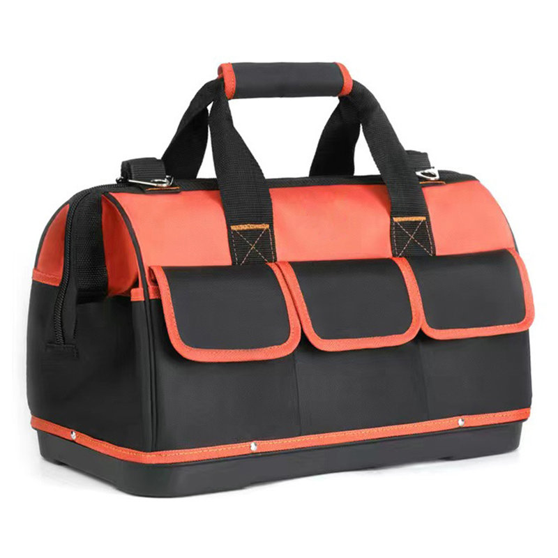 16Inch Portable Tool Box Organizer Storage Bag with Handle Zipper Closure Waterproof Fabric