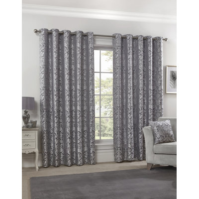 Eden Eyelet Room Darkening Curtains