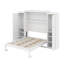 Lit escamotable avec armoire et tablette Murphy-1906145466