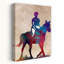 Aquarelle dynamique, art mural cheval contemporain-129475998