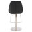 Ventana Swivel Upholstered Adjustable Height Counter Stool with Metal Frame-883928041