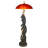 Black Bear Sculptural Floor Lamp