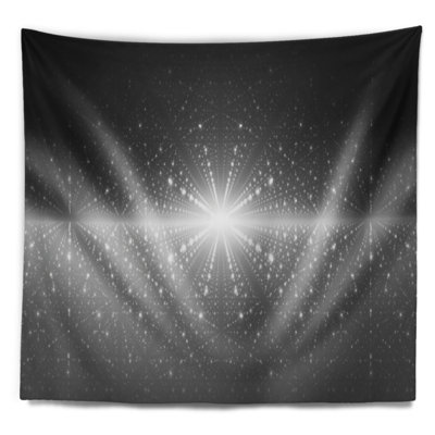 Tapisserie stardust abstrait et lumières brillante