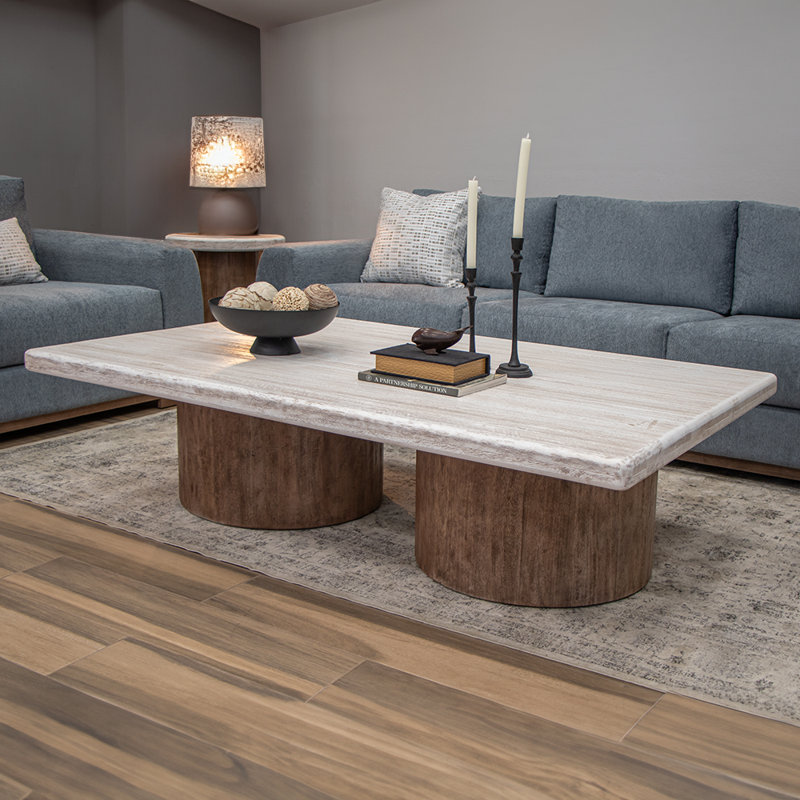 Shepherd Solid Wood Top Coffee Table