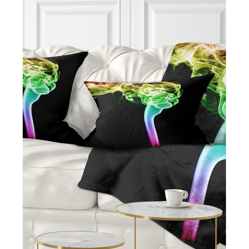 Coussin lombaire abstrait