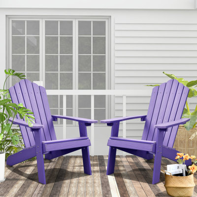 Chaise Adirondack en plastique