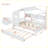 Modern Wooden House Bed With Trundle And Storage Shlef-804752983-804752982