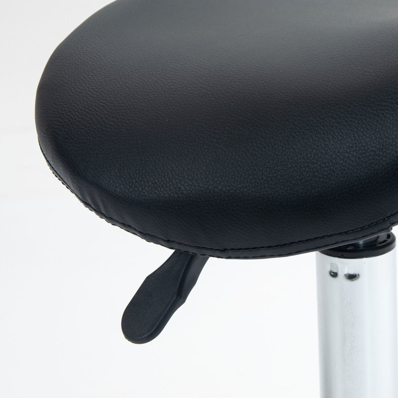 Rajmund Adjustable Height Ergonomic Lab Stool Wheels