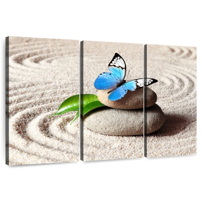 Peaceful Butterfly, 36" H x 57" W
