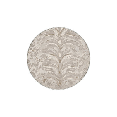 Machine Washable Beige Area Rug