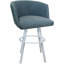 Tabouret de bar pivotant en métal Karimah-1389656965-1389656962