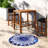 Spacious Patio Tables, Solid Acacia Wood Rustic Bar Style For Dining