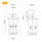 Dallas 3-Light Outdoor Wall Lantern with Dusk to Dawn-935074568-872596955