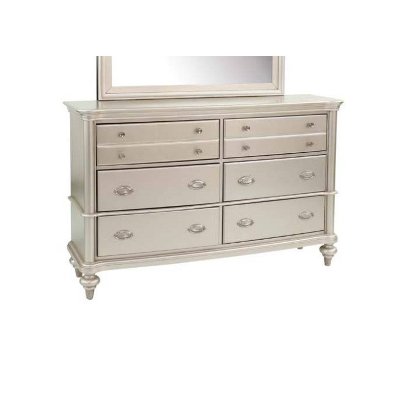 Commode double 6 tiroirs l 63 po