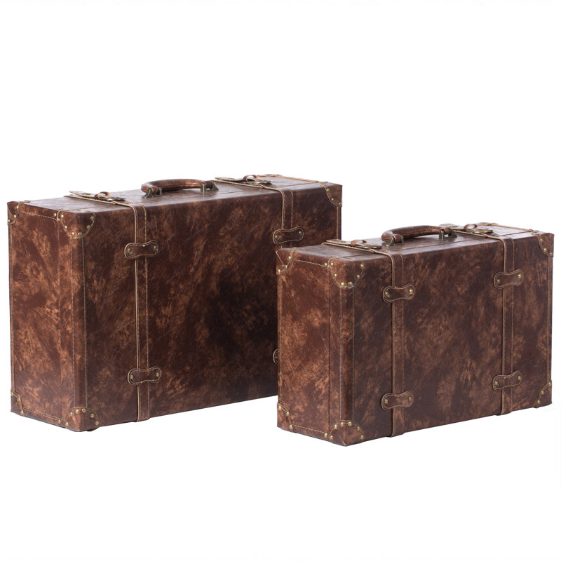 Mineo 2 Piece Manufactured Wood Accent Trunk