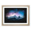 Shooting Star Over Moena In Italy - Picture Frame Graphic Art-56875997-56876002