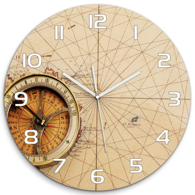 Josylin Glass Wall Clock