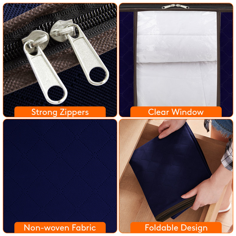 Fabric Clothing Rack Covers, Black