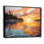 Black Floater Framed