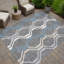 Tapis mid-century moderne lavable à la machine intérieur / extérieur Hashlamoun ACN2326-172392257