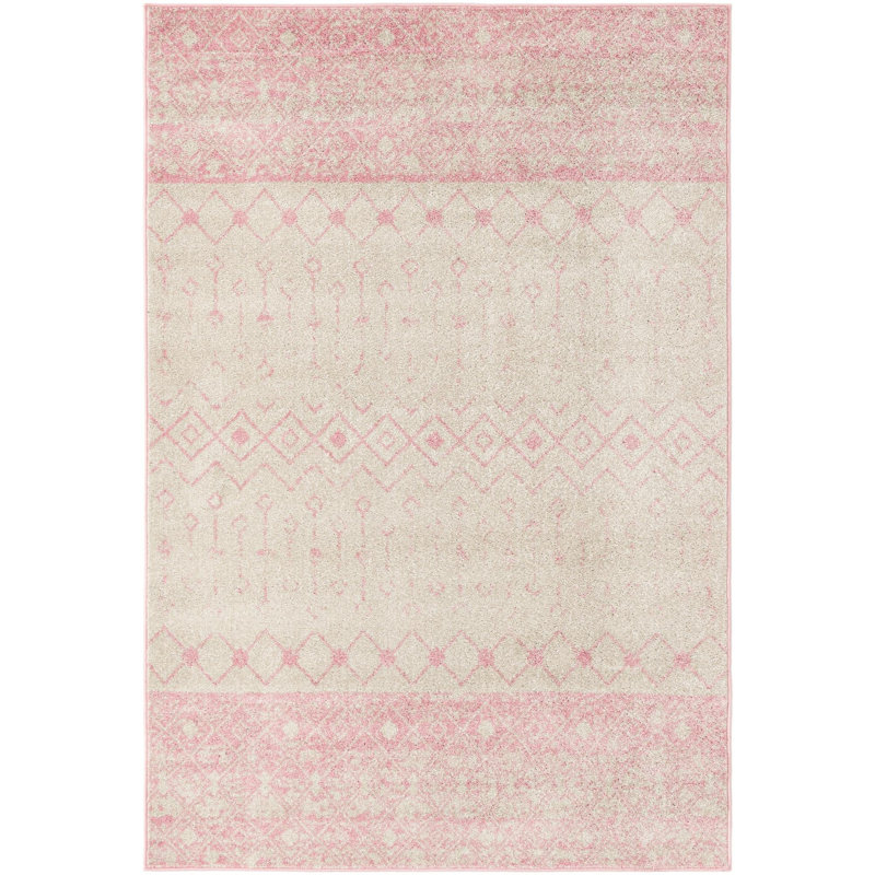 Bradley-Joe Abstract Indoor Rug, Rectangle 6' x 9'
