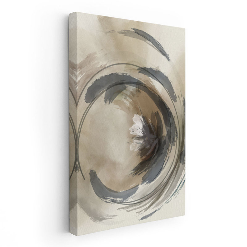 Cercle 2 - reproduction d'art sur toile, H 48 po x l 32 po