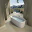 Baignoire autoportante 67 "à surface solide 67"