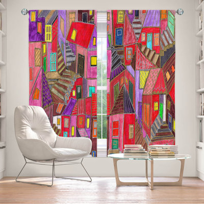 Rideau en polyester Aldorough