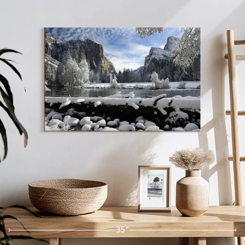 Alvord Yosemite Winter Wonderland, H 16 po x l 24 po