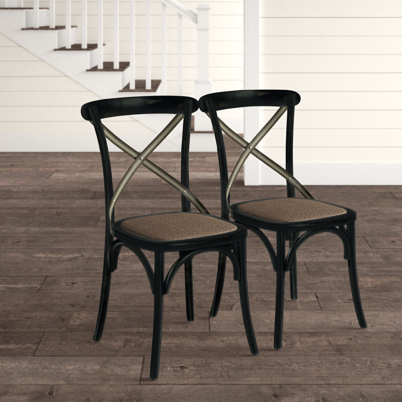 Deason 18.1'' H Oak Side Chair, Hickory