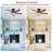 Rachel 42" 5-ABS Blade Modern Classic Flush Mount Ceiling Fan With Tri-Color LED Light Source Dimming, Silent DC Motor-1090091075