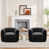 Teddy velvet | Black selected