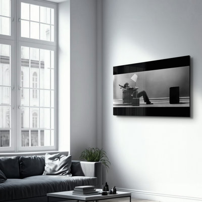 Peinture décorative en verre trempé