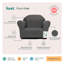 Chaise en micro-suède Keet-70145912