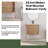 Single Bathroom Vanity with Ceramic Top-1849125156