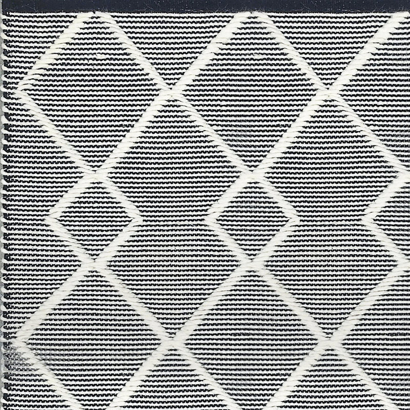 Montesano 8X10 2728-99 ivoire / noir, Rectangle 8 pi x 10 pi