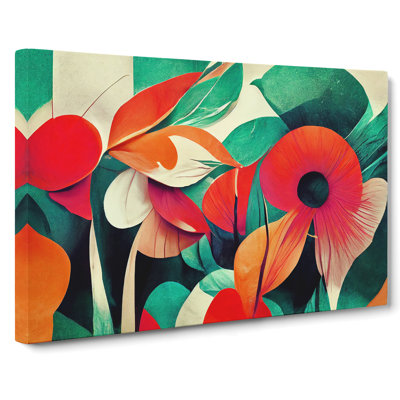 Flowers - Wrapped Canvas
