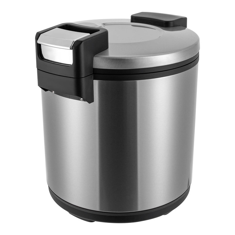 Heavy Duty Electric Rice Warmer With Rice Spoon Silver