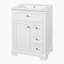 Meuble-lavabo avec lavabo et 3 tiroirs de rangement