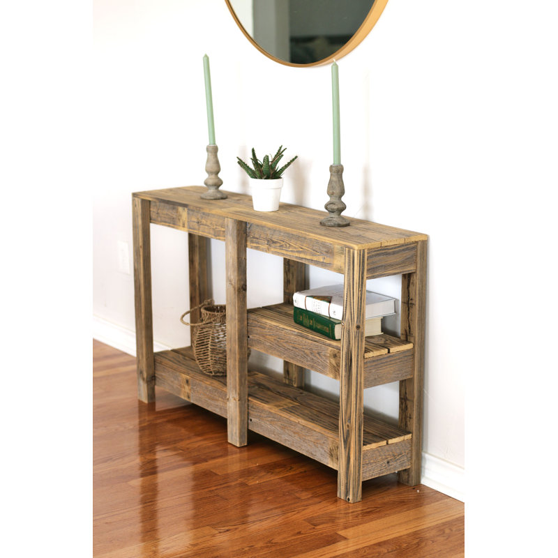 Maddocks 46'' Solid Wood Console Table