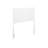 Pasadena Twin Mid Century Modern Wood Panel Headboard, White-1346192276-1346192275