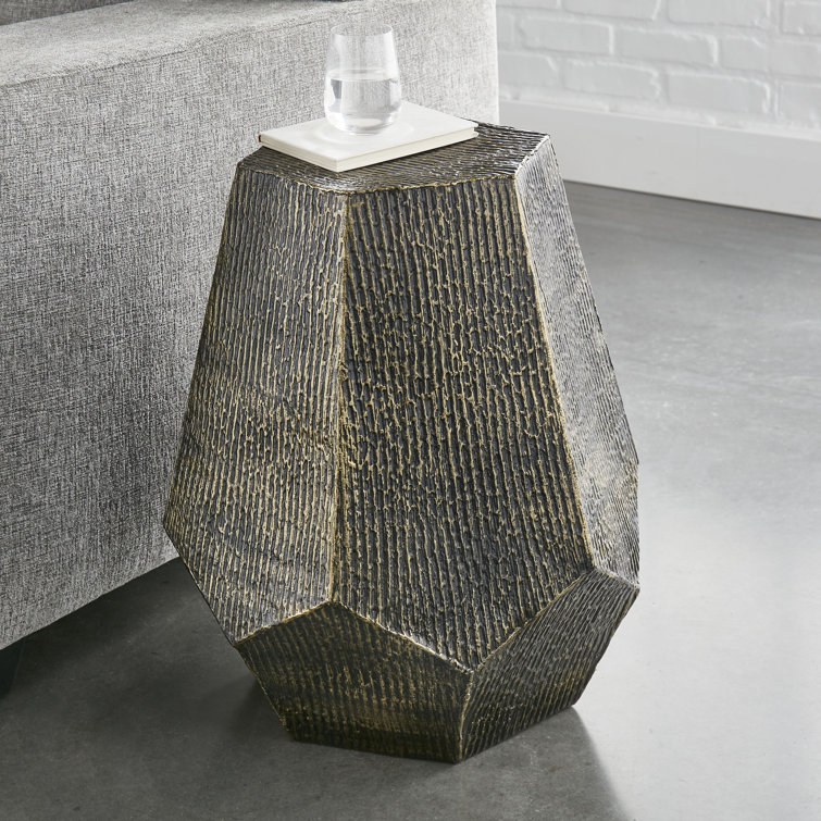 Donato Iron Top End Table