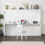 Grand lit escamotable mural avec bureau intégré-2036445905