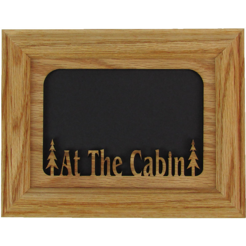 Oak Solid Wood Picture Frame with Mat