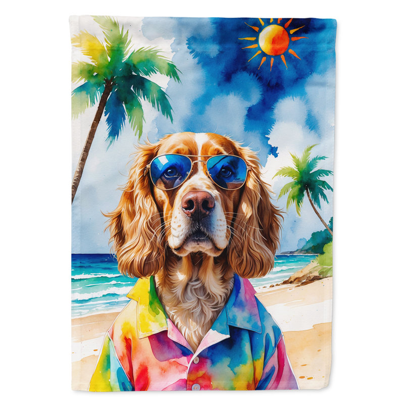 Drapeau de la maison esquimau américain, Cocker Spaniel