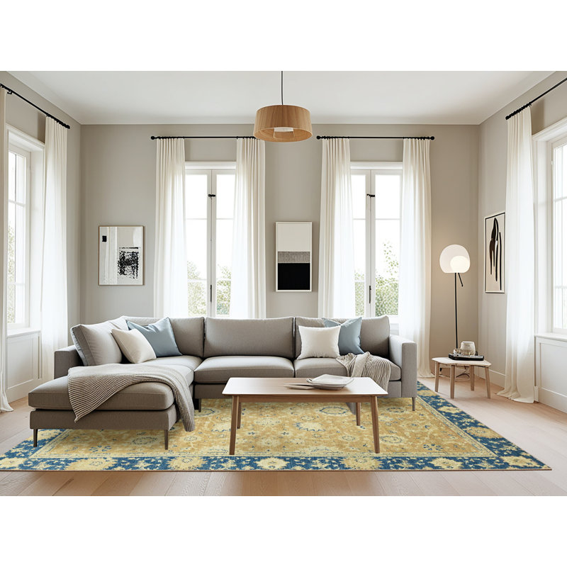 Tapis abstrait moderne 2586, Rectangle 8 pi x 10 pi