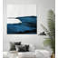 «Royal Blue Escape Ii», reproduction d'art sur toile géante 54 po x 54 po-59884942