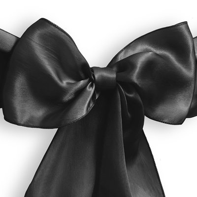 Elegant Satin Chair Sashes